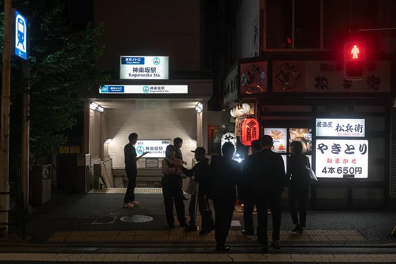 夜の駅